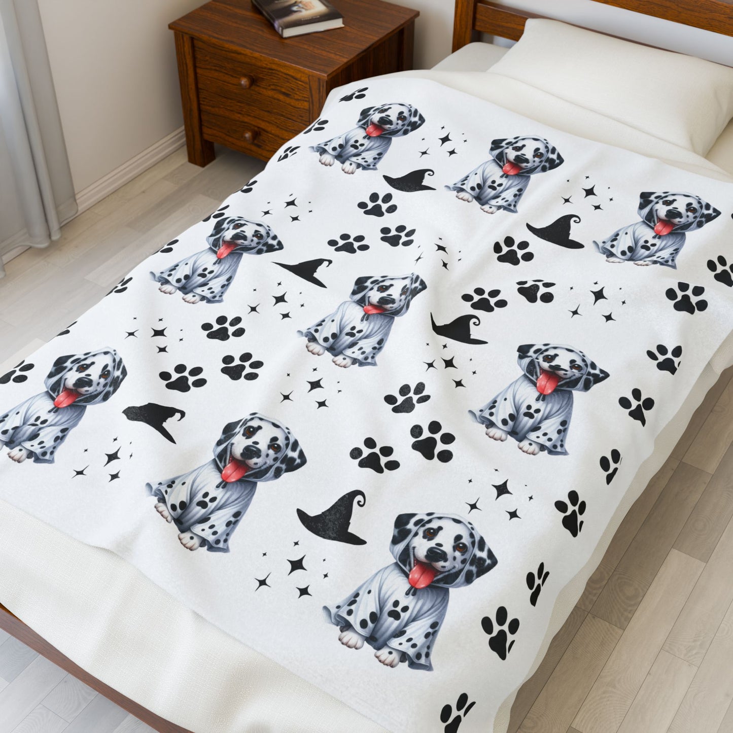 Cozy Dalmatian Print Throw Blanket - Perfect for Pet Lovers, Home Decor, Gift for Dog Owners, Snuggle Up, Fall Decor