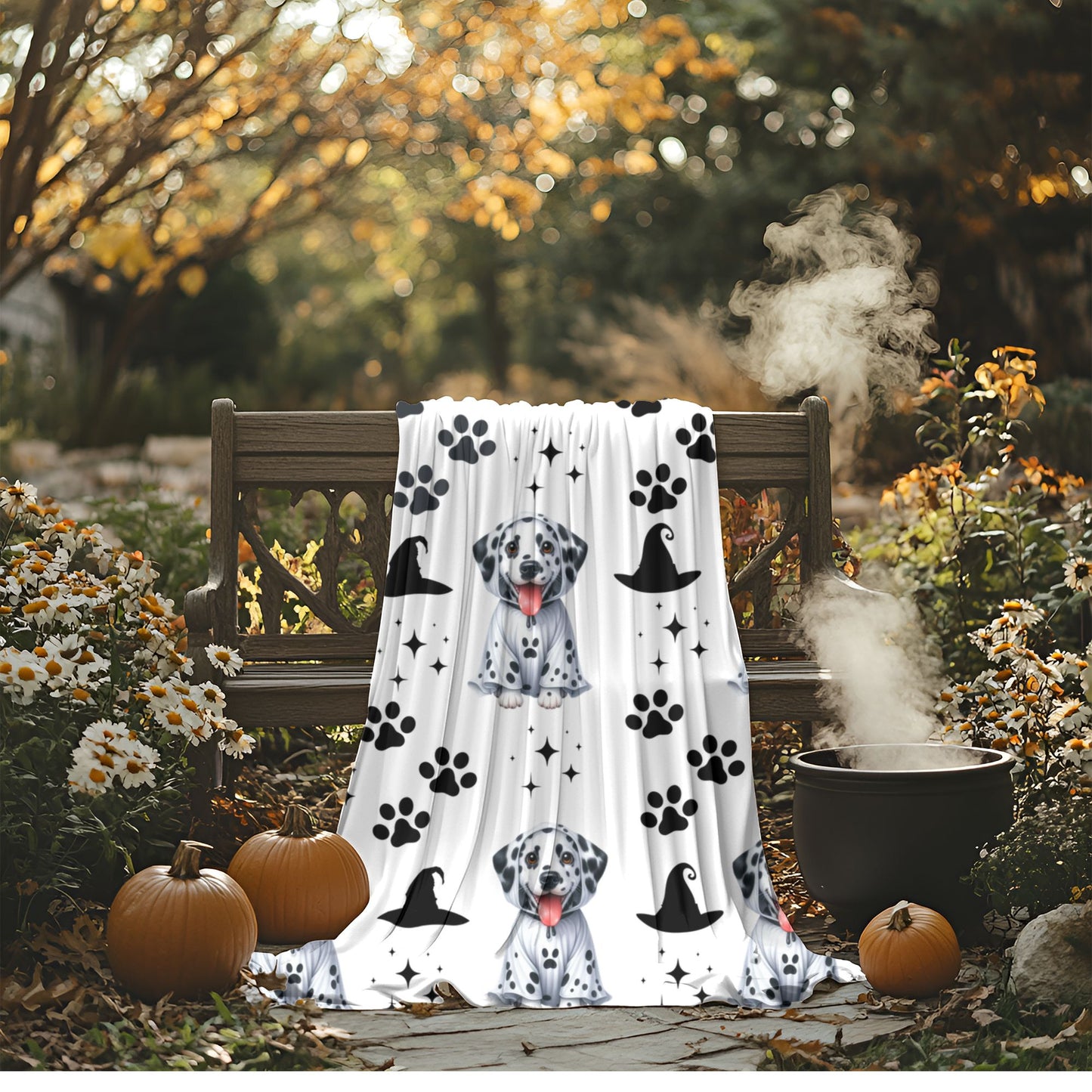 Cozy Dalmatian Print Throw Blanket - Perfect for Pet Lovers, Home Decor, Gift for Dog Owners, Snuggle Up, Fall Decor
