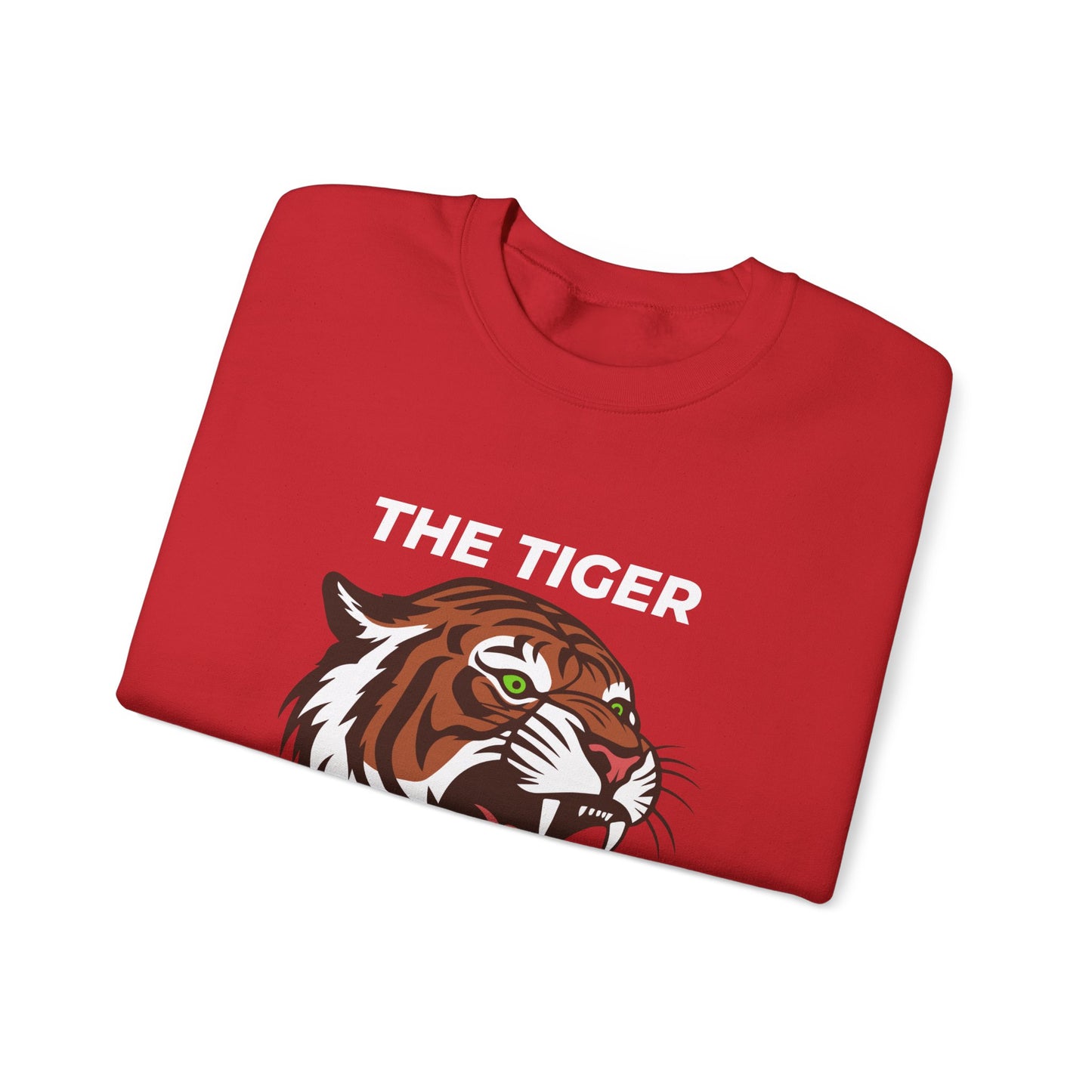 Fierce Tiger Sweatshirt - Unisex Heavy Blend™ Crewneck, Cozy Tiger Graphic, Perfect for Lounging, Gift for Nature Lovers, Casual [...]