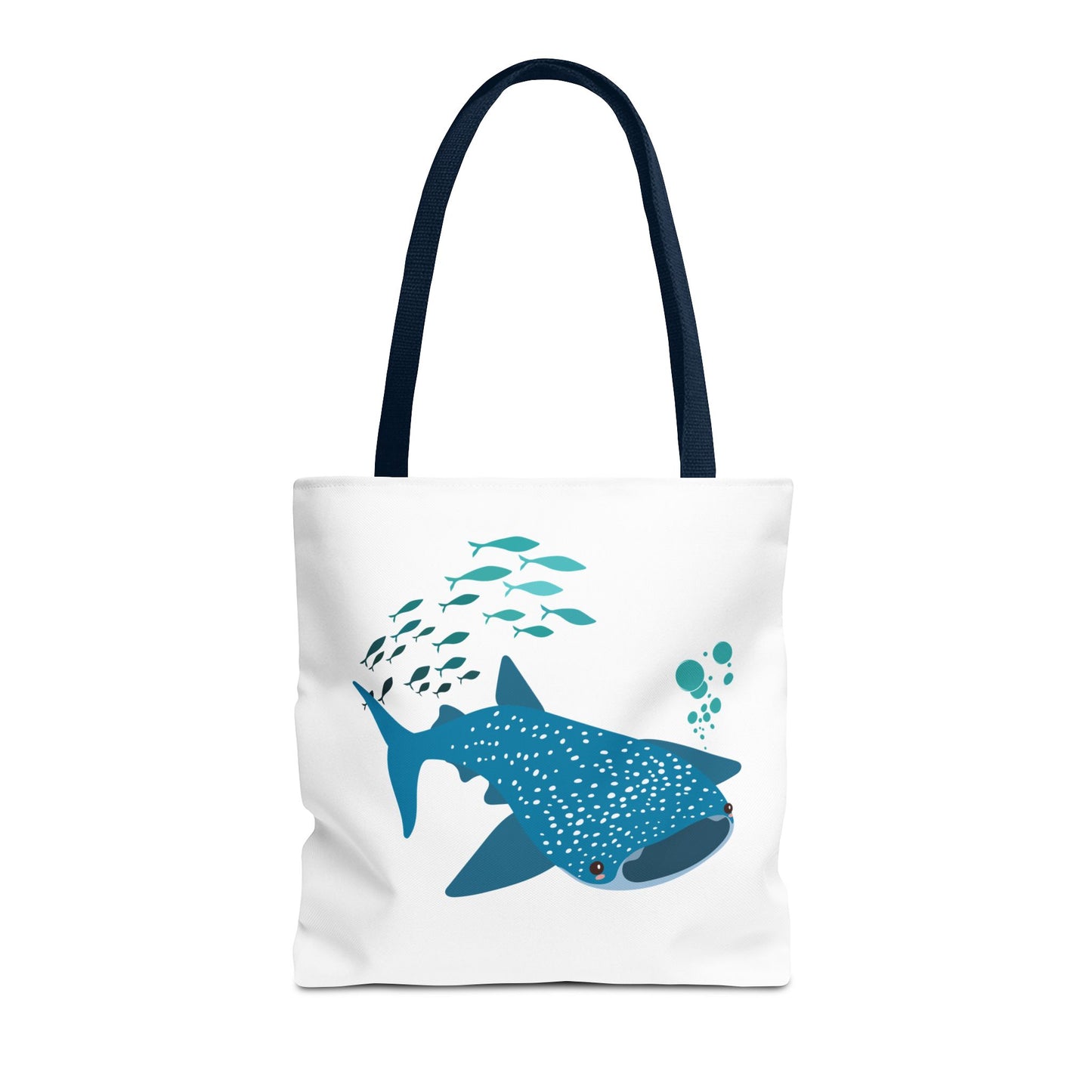 Whale Shark school of fish and buddles Tote Bag