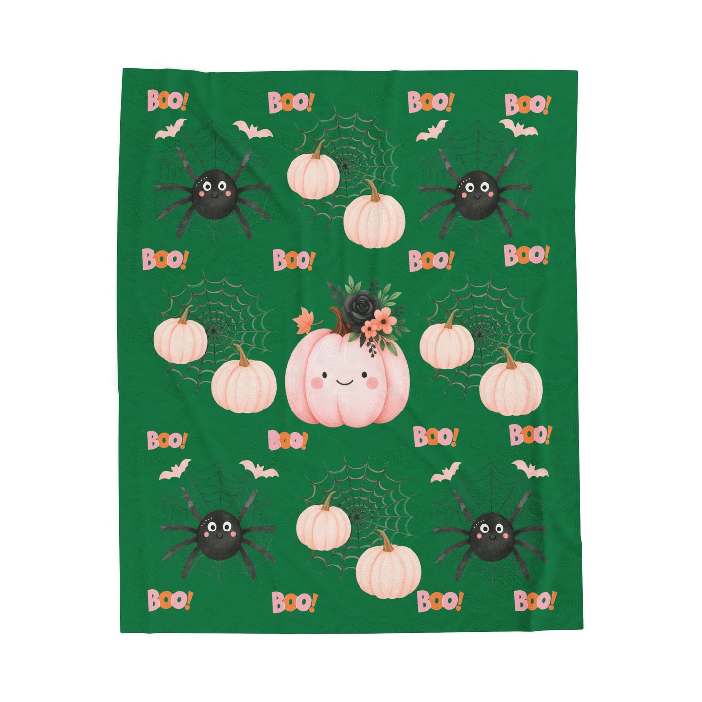 Boo-tiful Halloween Plush Blanket, Cozy Throw for Fall Decor, Pumpkin & Spider Design, Festive Comfort for Autumn Nights, Perfect Gift [...]