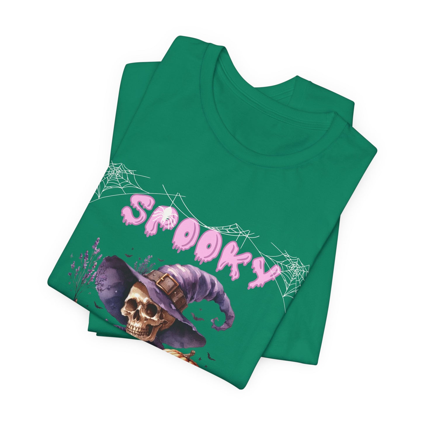 Spooky Skeleton Halloween Tee, Unisex Halloween Shirt, Trick or Treat Apparel, Fall Festivity Clothing, October Celebration Top