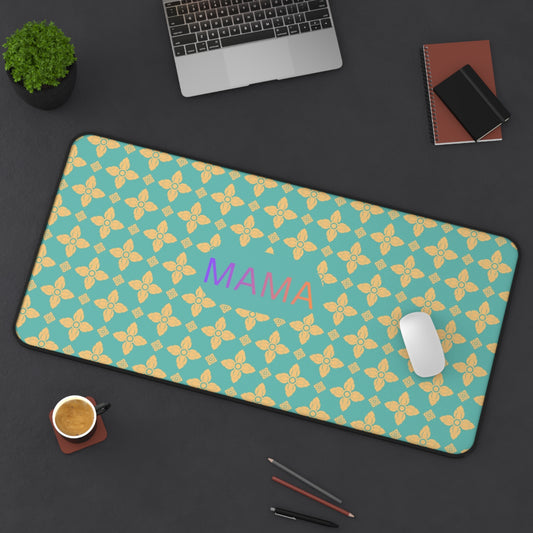 Personalized Mama Desk Mat - Stylish & Functional Workspace Decor