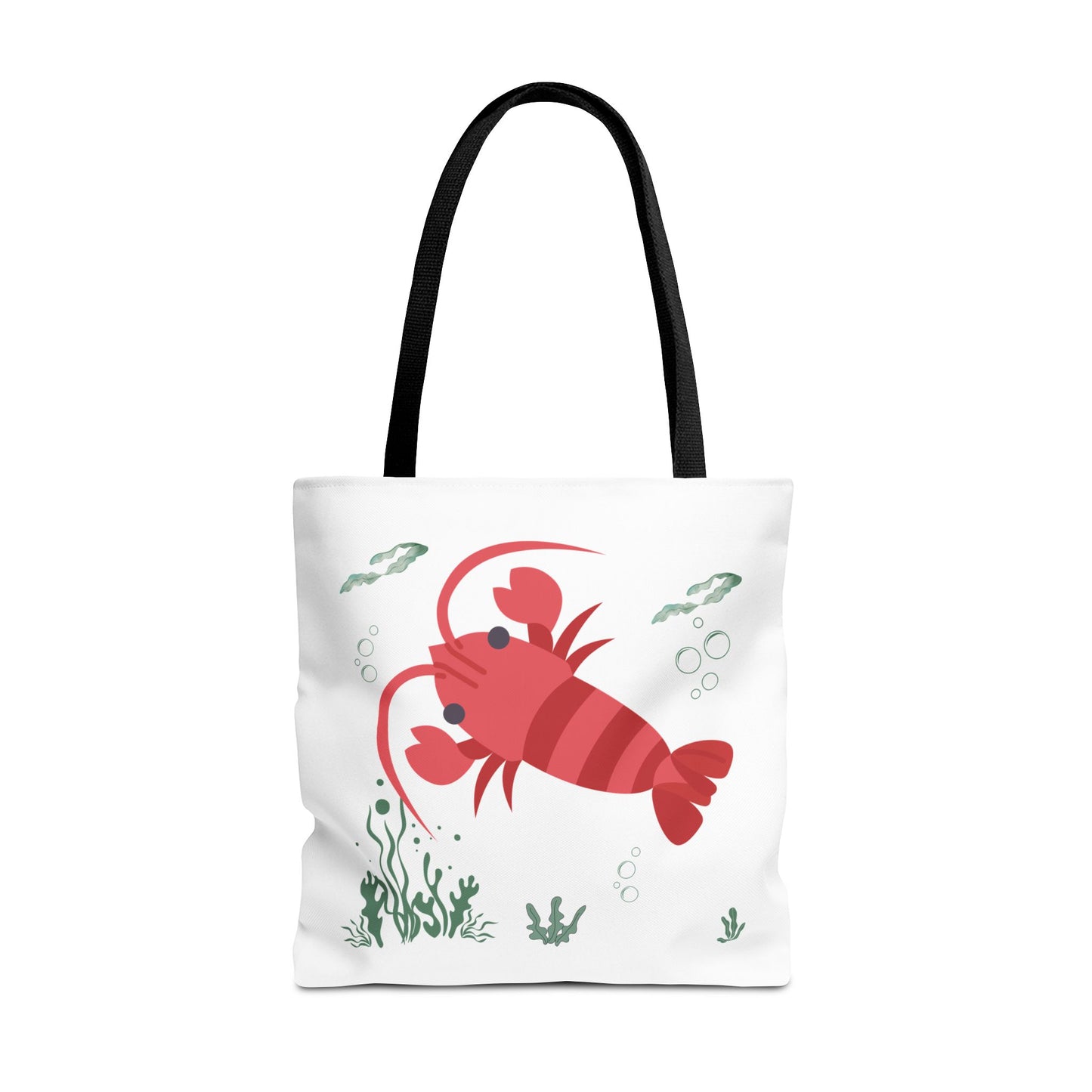 Red crayfish in an aquatic environment Tote Bag