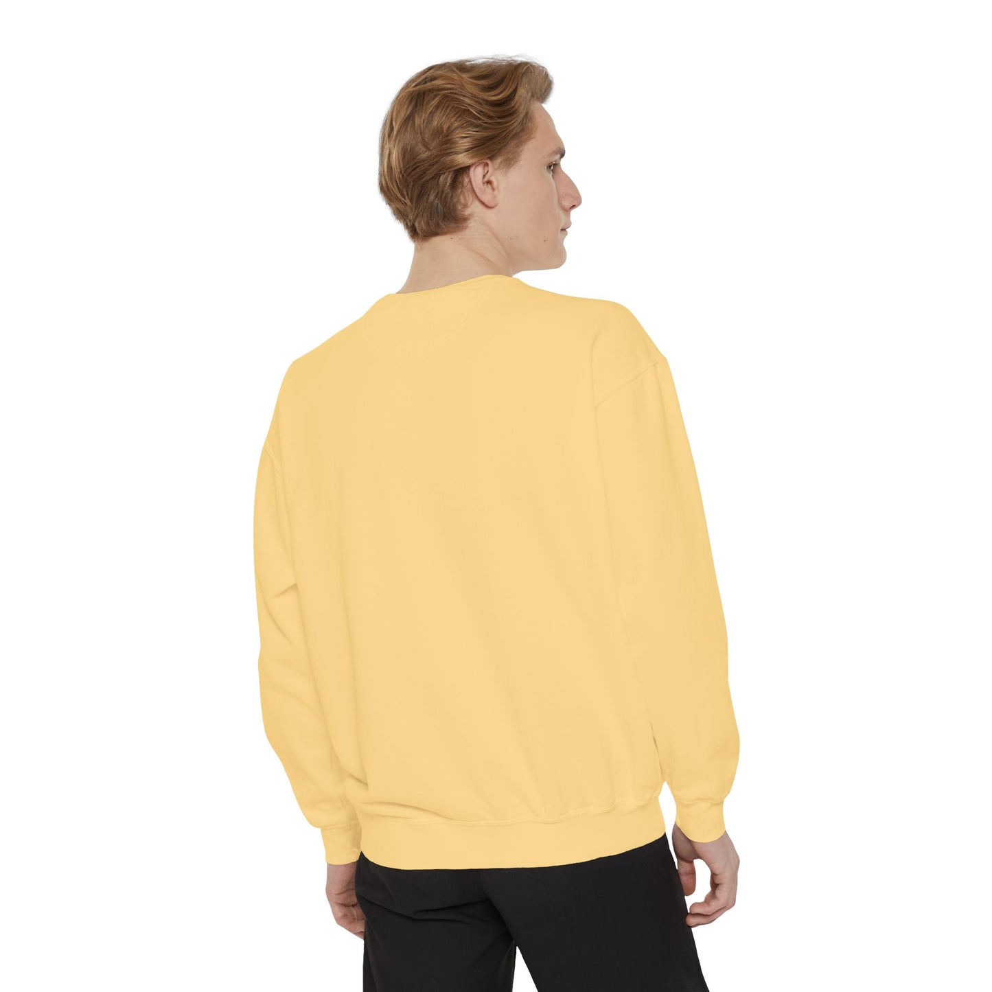 Cartoon Pufferfish with seaweed Unisex Garment-Dyed Sweatshirt