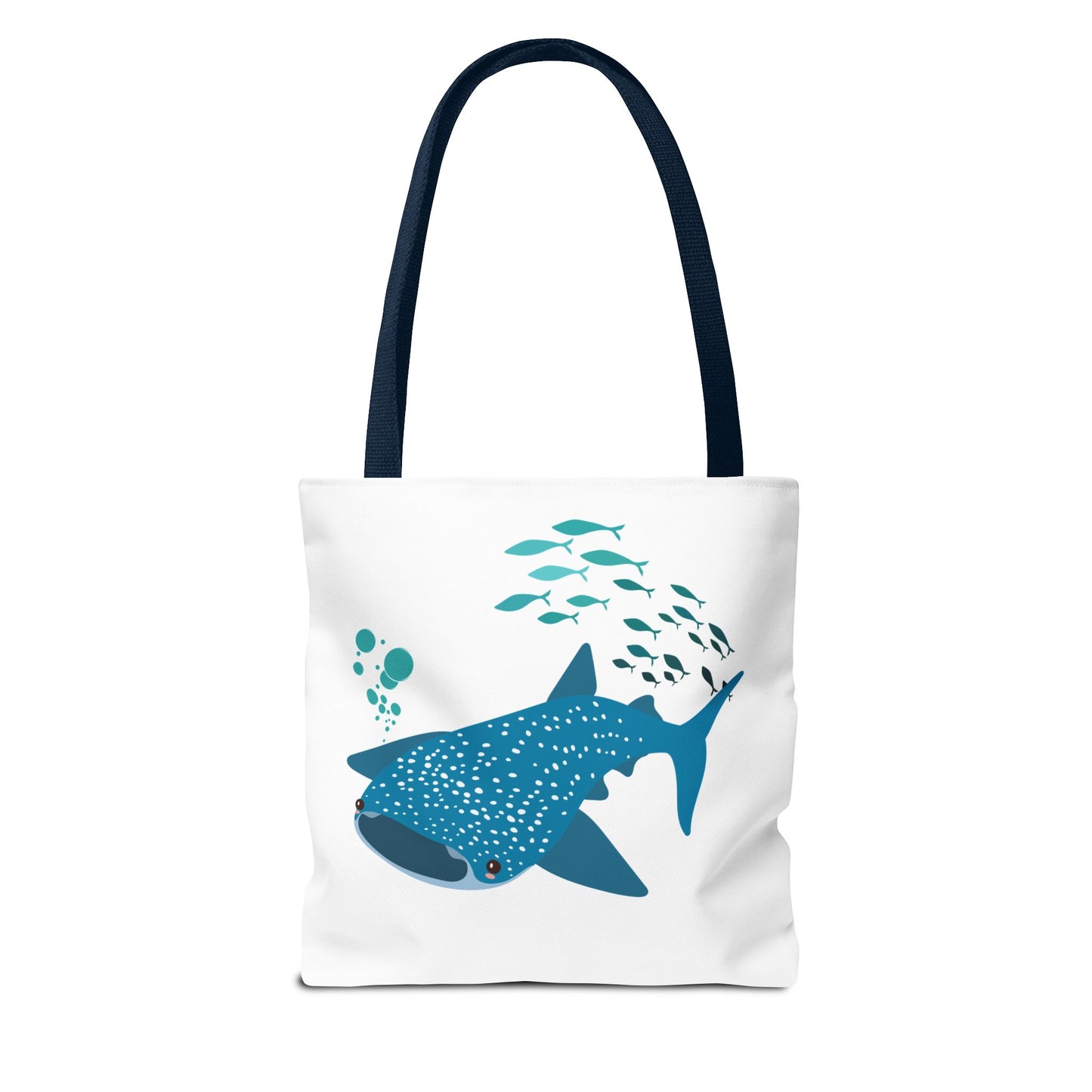 Whale Shark school of fish and buddles Tote Bag