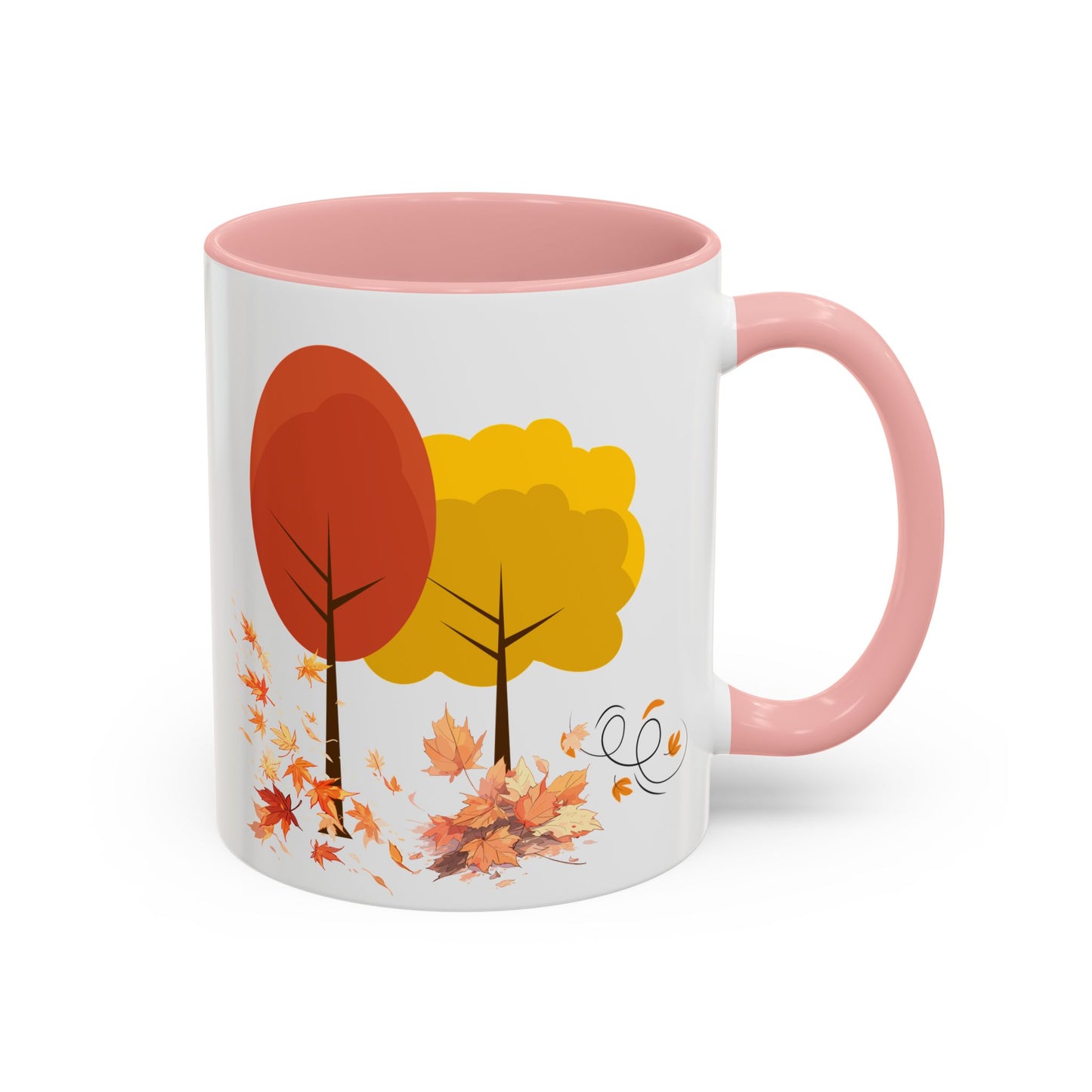 Autumn Leaves Coffee Mug - Cozy Seasonal Drinkware