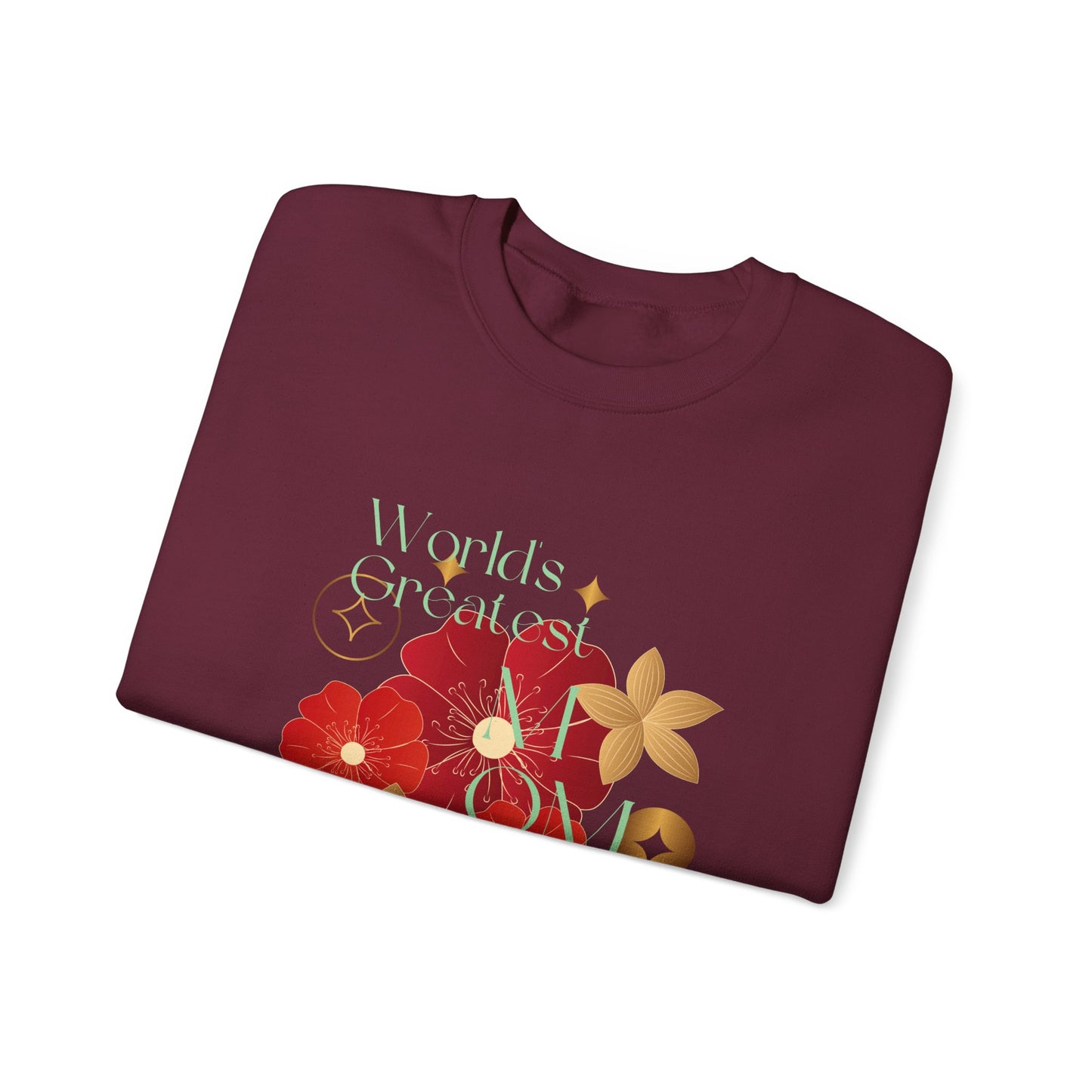 Floral Art Sweatshirt - Cozy Unisex Crewneck for All Occasions, Perfect Gift for Nature Lovers, Spring Vibes, Floral Aesthetic, [...]