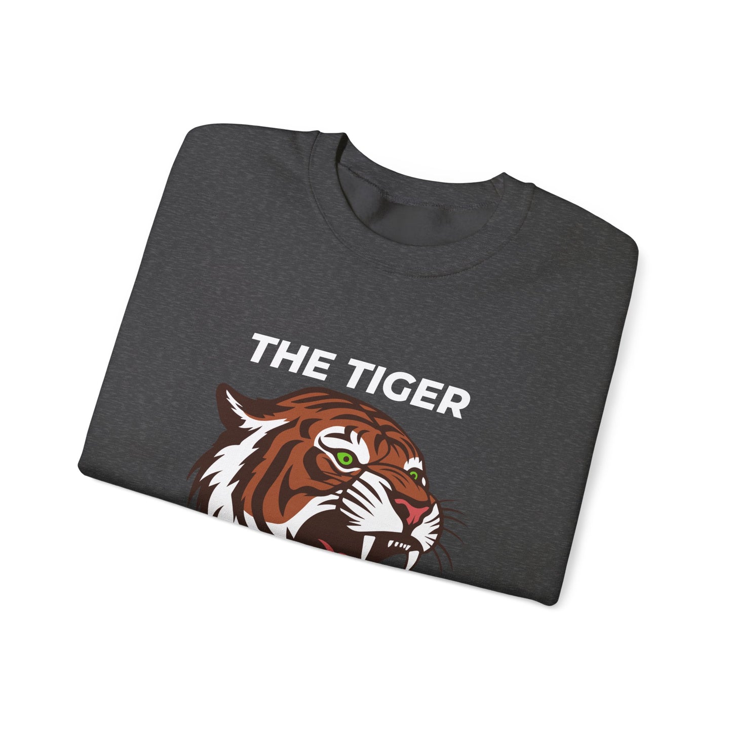Fierce Tiger Sweatshirt - Unisex Heavy Blend™ Crewneck, Cozy Tiger Graphic, Perfect for Lounging, Gift for Nature Lovers, Casual [...]