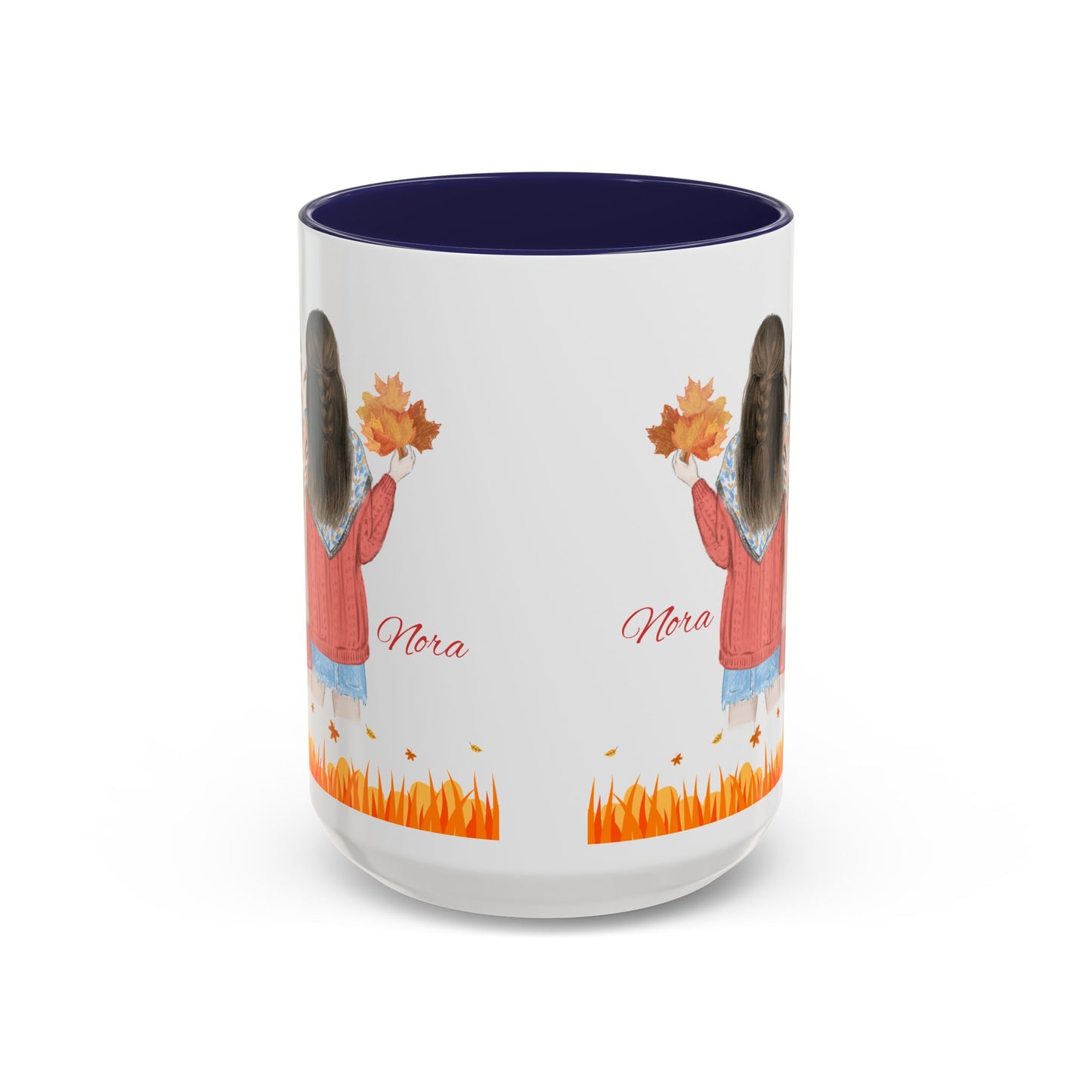 Autumn Friendship Coffee Mug with Personalized Names