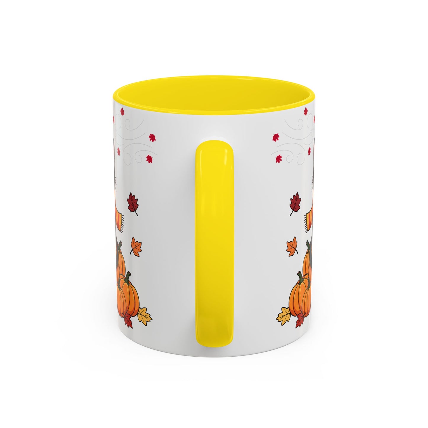 Adorable Pumpkin Cat Coffee Mug