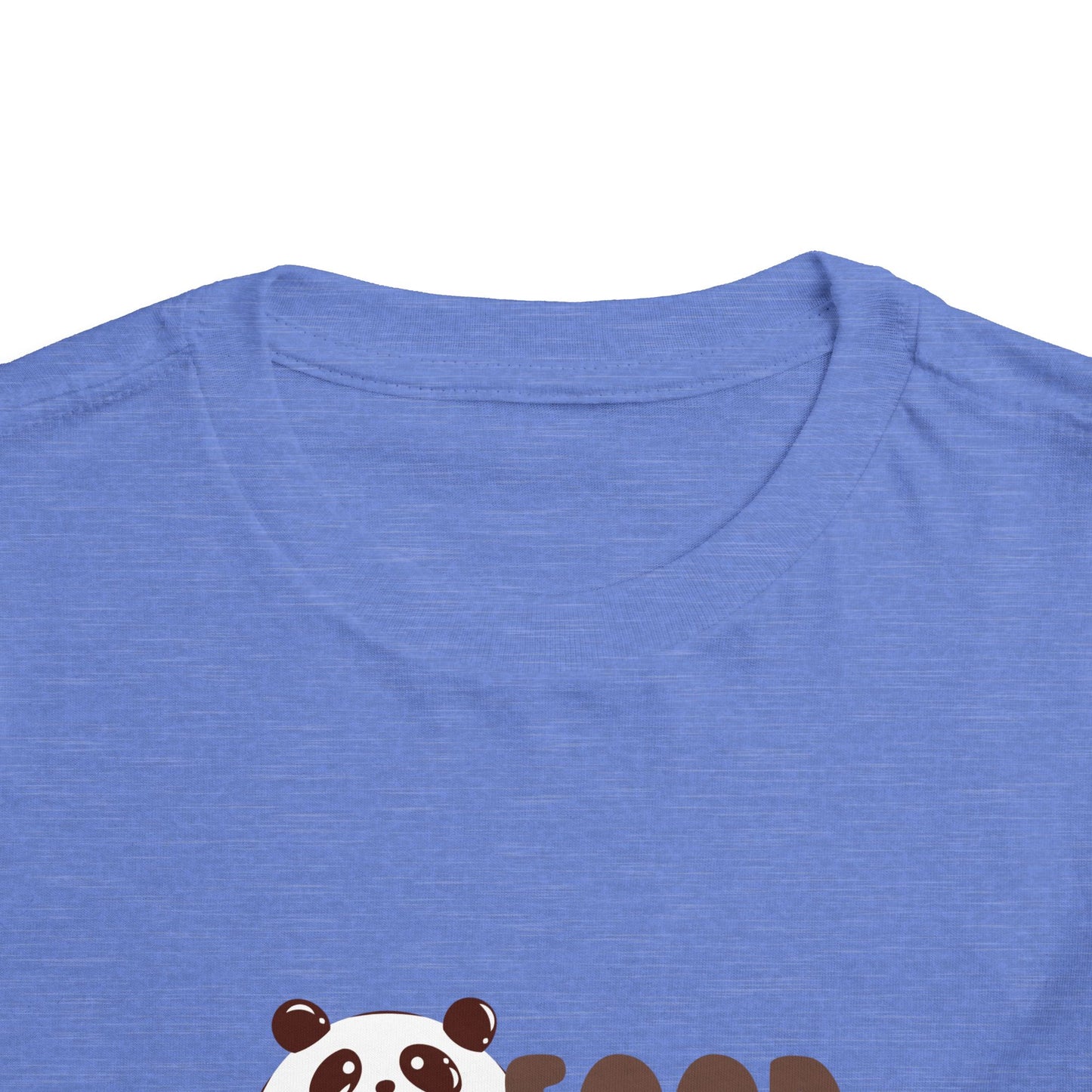 Cute Panda Foodie Toddler Tee, Kids T-Shirt, Animal Lover Gift, Birthday, Playtime, Casual Wear, Summer Outfit