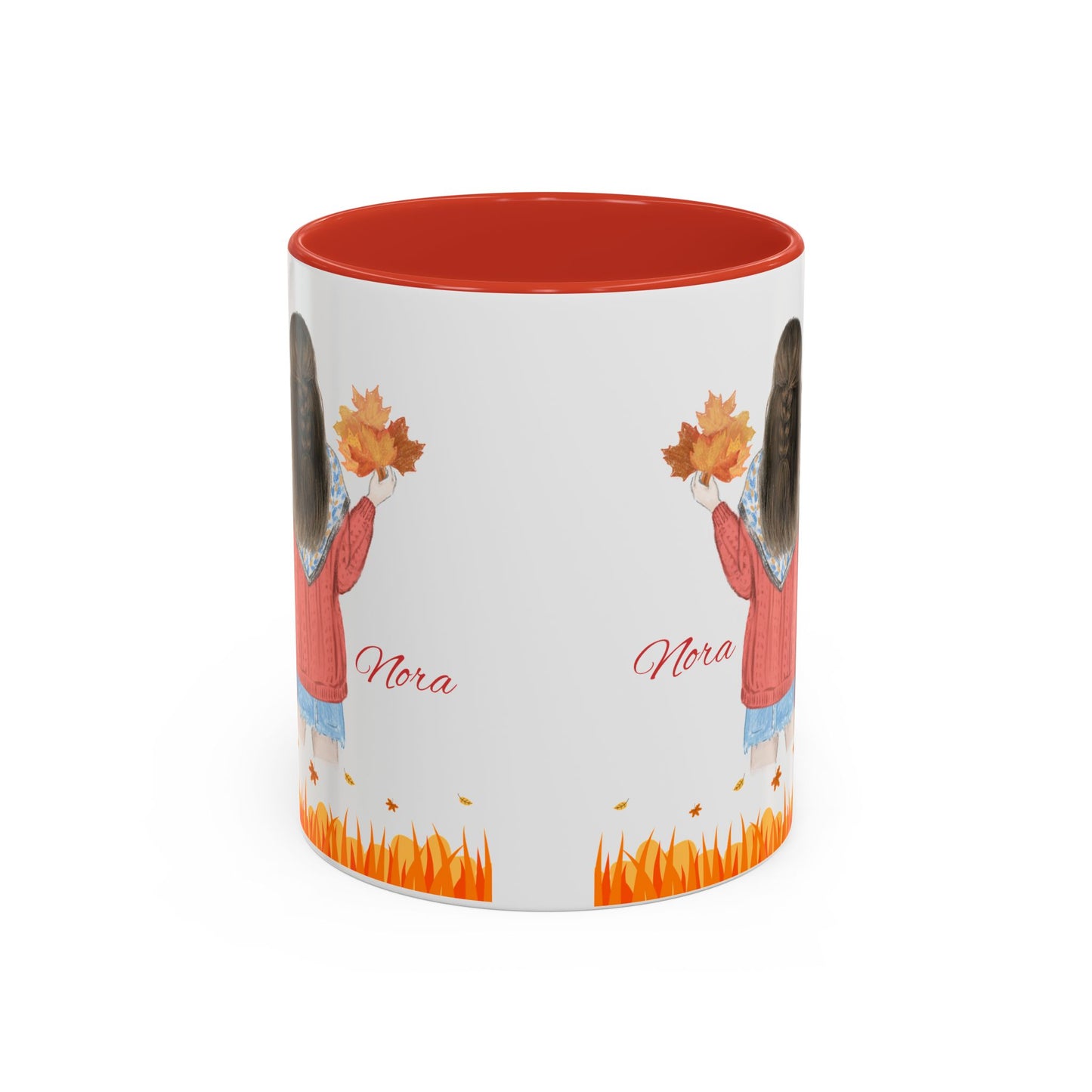 Autumn Friendship Coffee Mug with Personalized Names