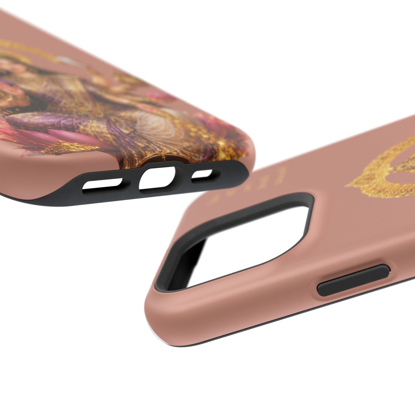 Lakshmi Goddess Phone Case — Magnetic Impact-Resistant Spiritual iPhone Cover