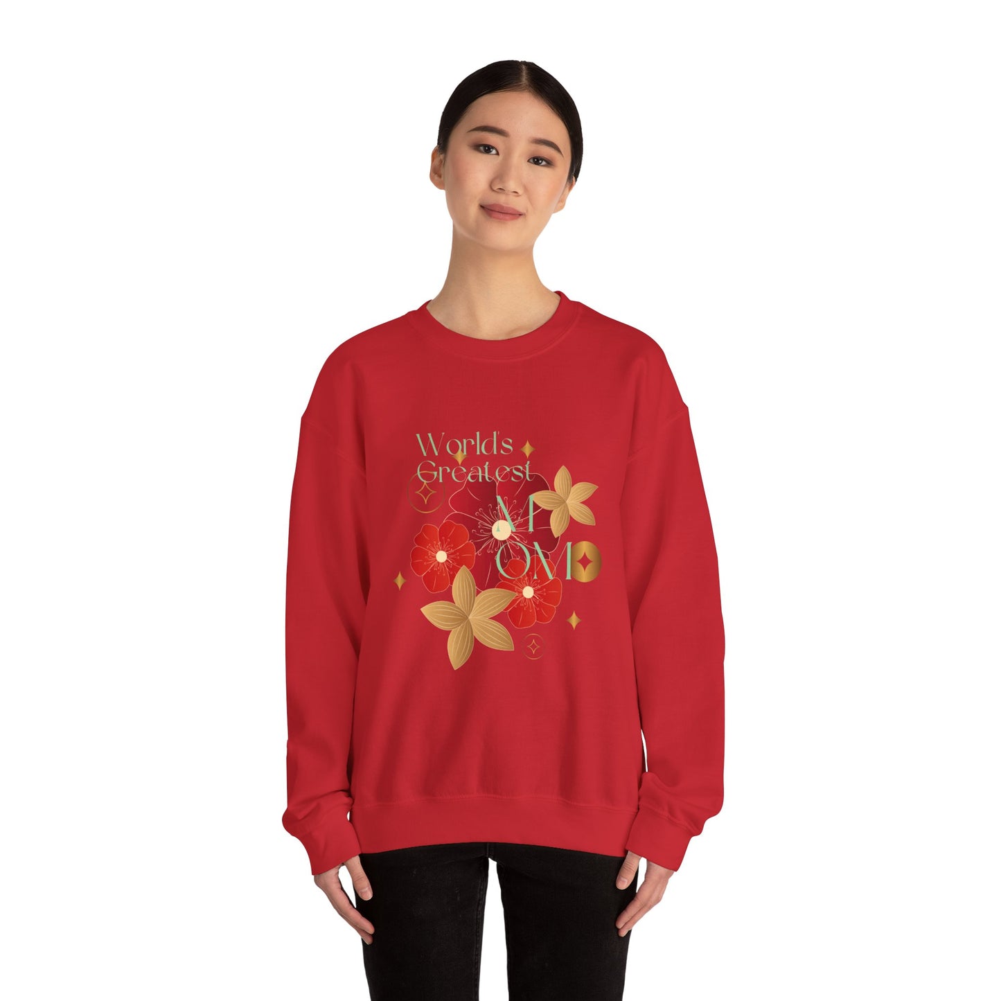 Floral Art Sweatshirt - Cozy Unisex Crewneck for All Occasions, Perfect Gift for Nature Lovers, Spring Vibes, Floral Aesthetic, [...]