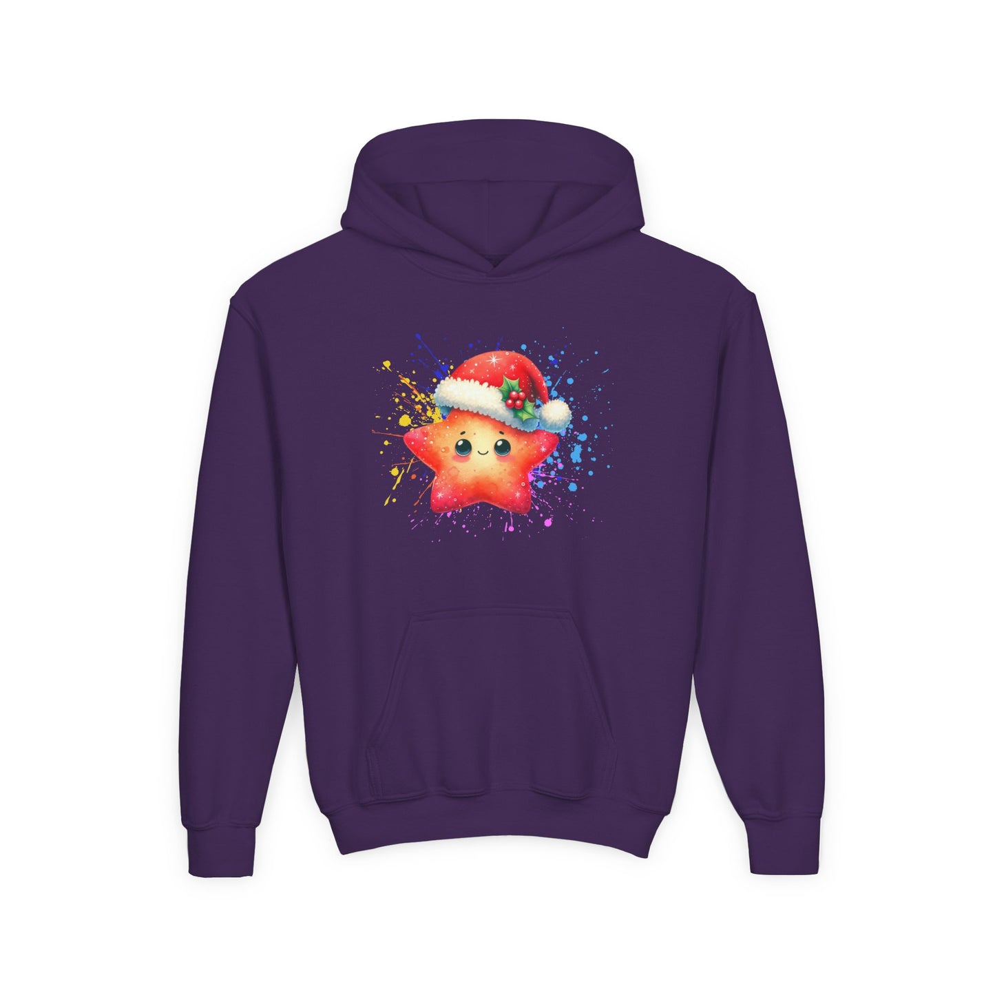 Cute Holiday Star Hoodie for Kids