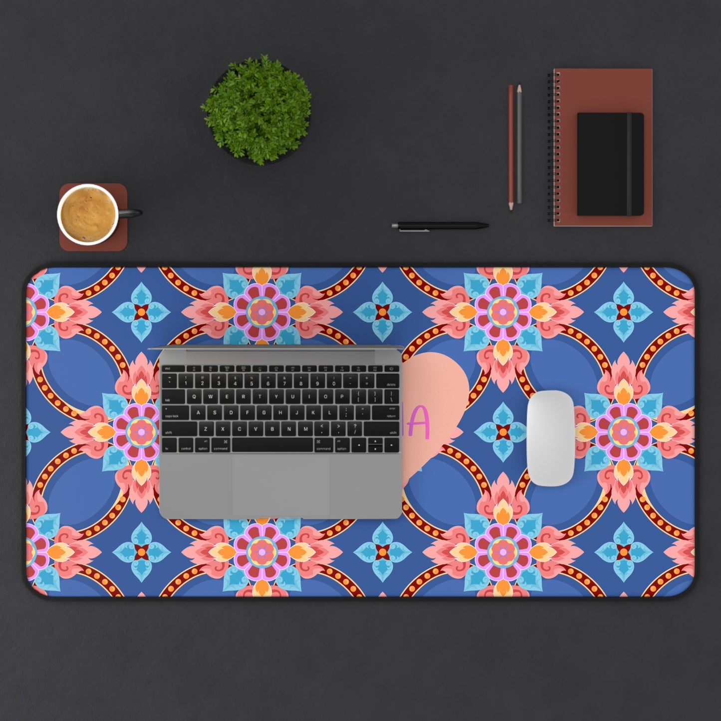 Floral Mama Desk Mat - Stylish and Functional Office Accessory