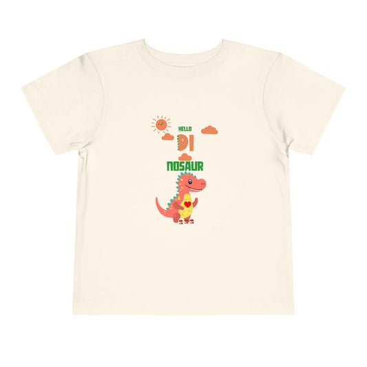 Cute Dinosaur Toddler Tee, Fun Kids Shirt, Playful Children Clothing, Birthday Gift, Summer Outfit, Dinosaur Party Tee