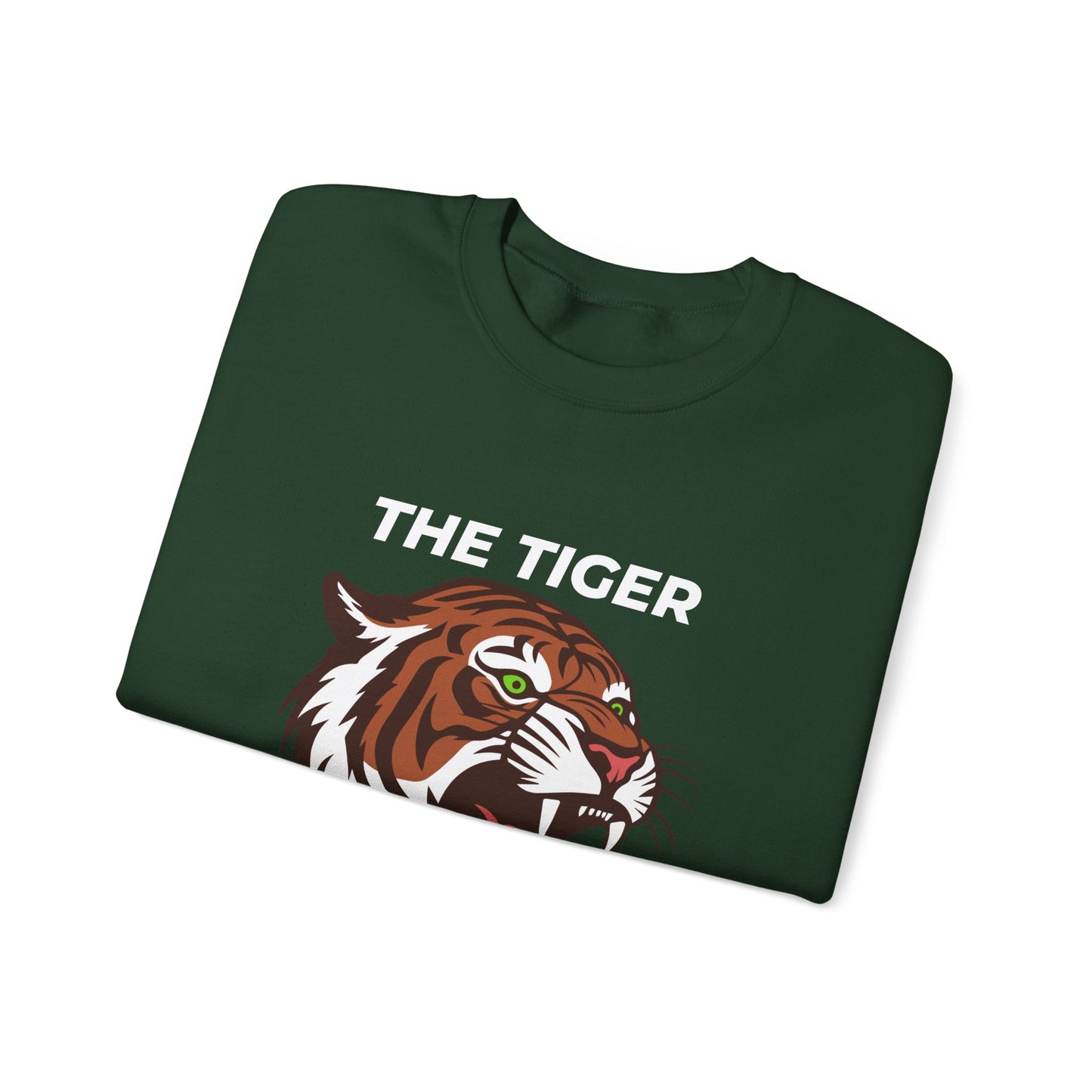 Fierce Tiger Sweatshirt - Unisex Heavy Blend™ Crewneck, Cozy Tiger Graphic, Perfect for Lounging, Gift for Nature Lovers, Casual [...]
