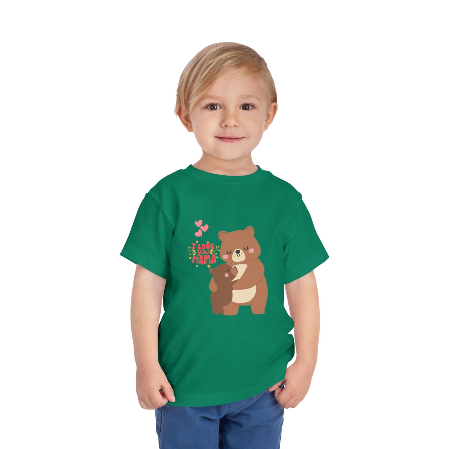 Bear Hug Toddler Tee - Cute, Soft, Comfortable, Perfect for Gifts, Playdates, Family Events, and Summer Celebrations