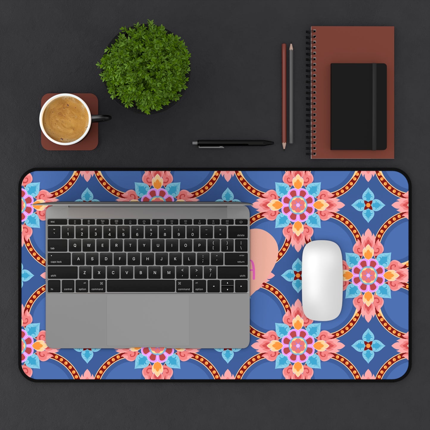 Floral Mama Desk Mat - Stylish and Functional Office Accessory