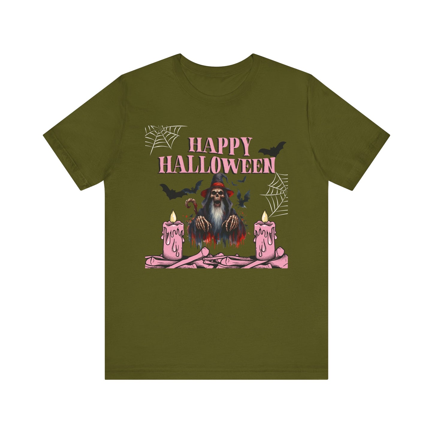 Happy Halloween Unisex T-Shirt | Spooky Seasonal Tee, Halloween Apparel, Ghostly Gifts, Casual Wear, October Celebration Shirt