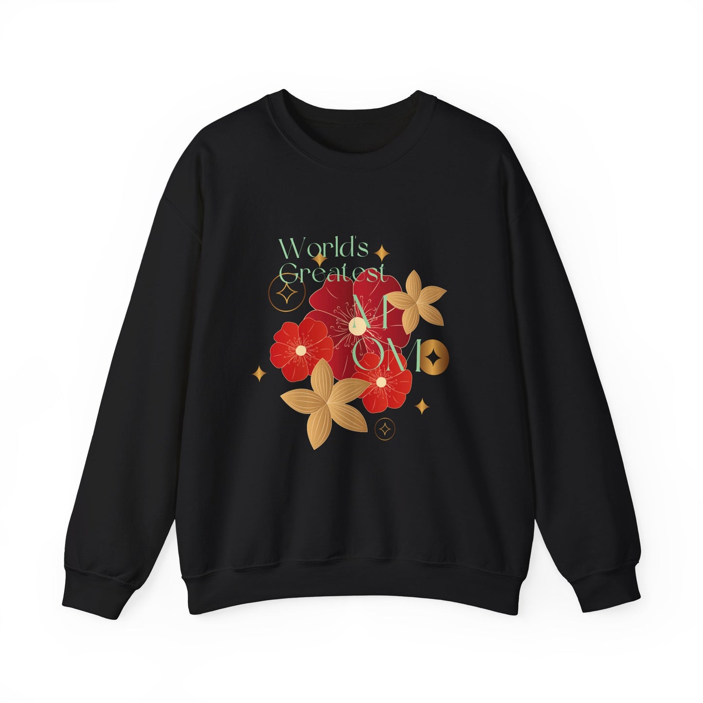 Floral Art Sweatshirt - Cozy Unisex Crewneck for All Occasions, Perfect Gift for Nature Lovers, Spring Vibes, Floral Aesthetic, [...]