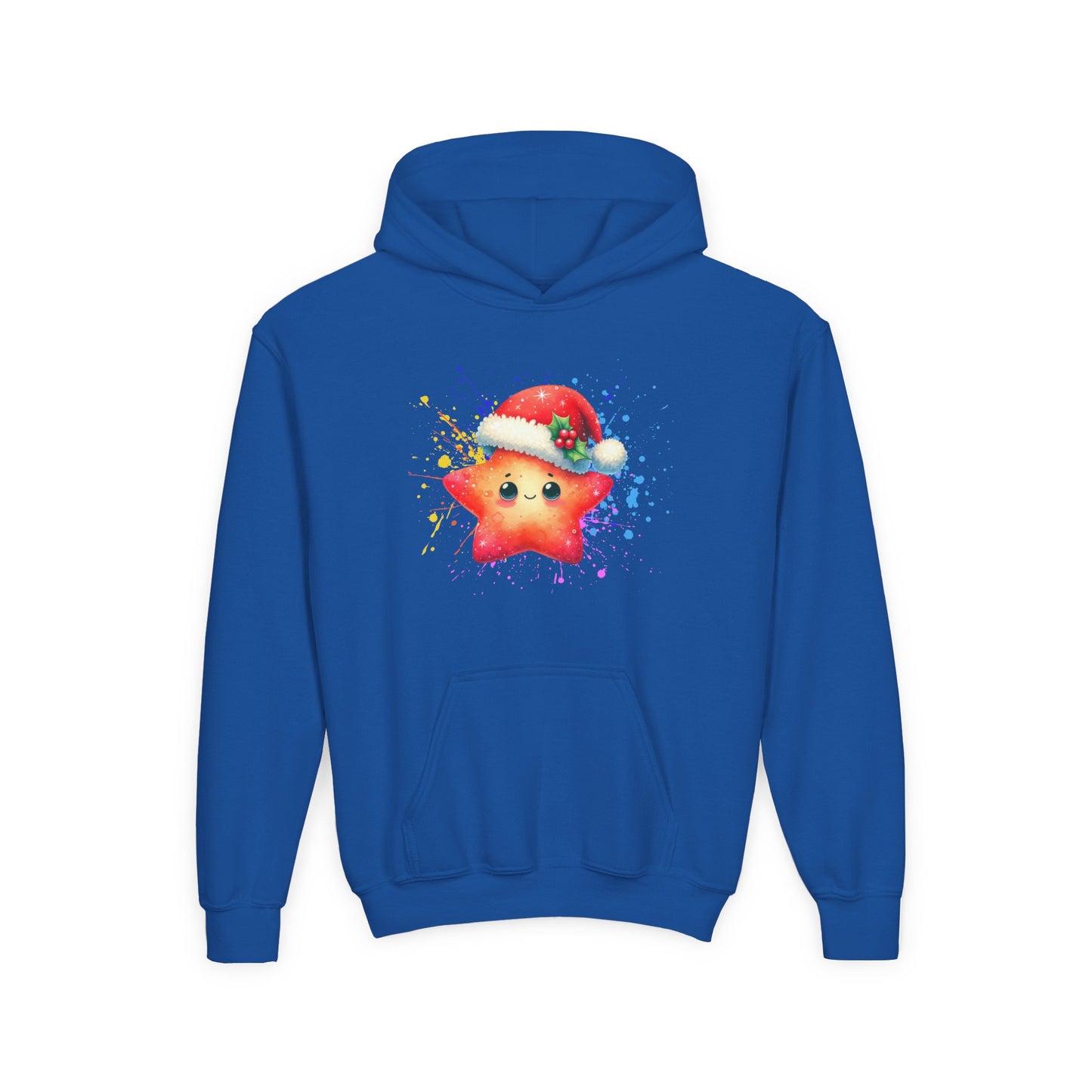 Cute Holiday Star Hoodie for Kids