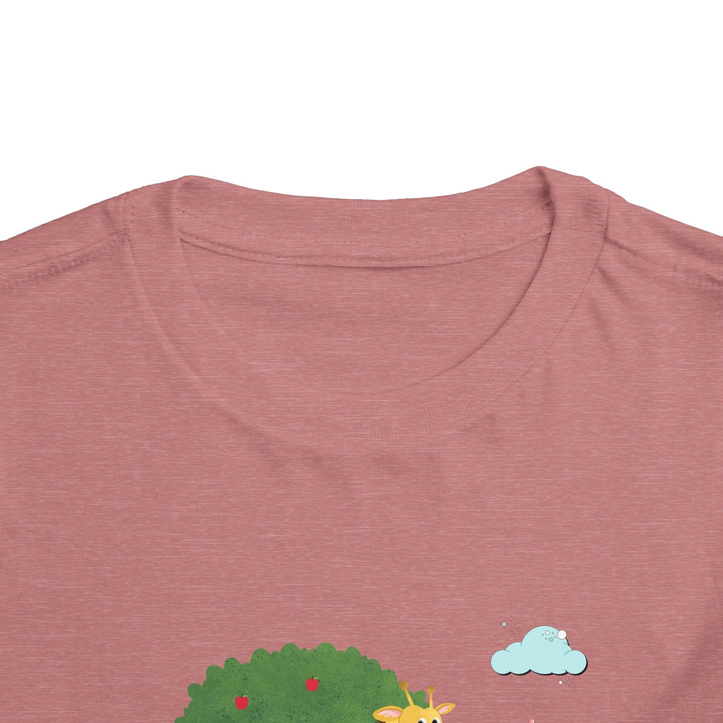 Adorable Toddler Giraffe Tee, Cute Kids Shirt, Playful Summer Top, Toddler Gift, Nature-Themed Children’s Apparel