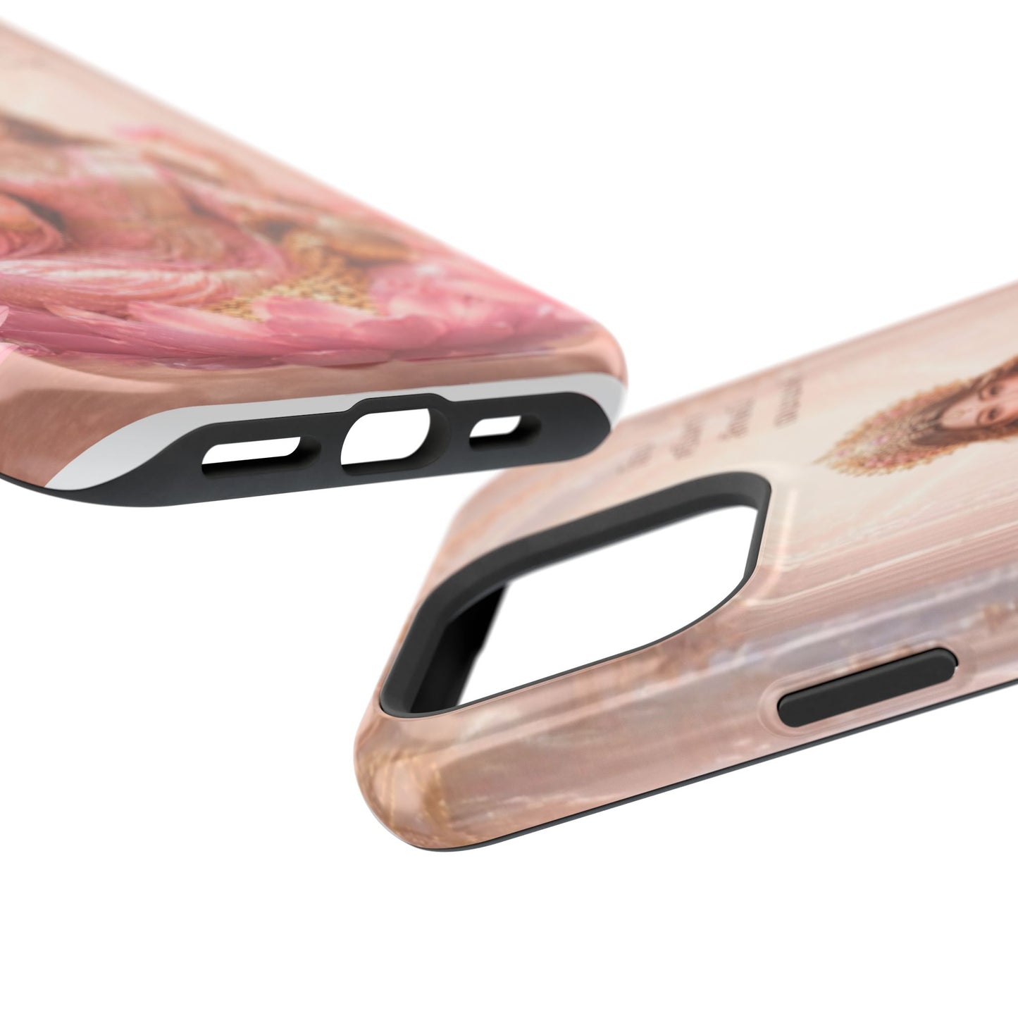 Phone Case — Pink Lotus Goddess Magnetic Impact-Resistant Case