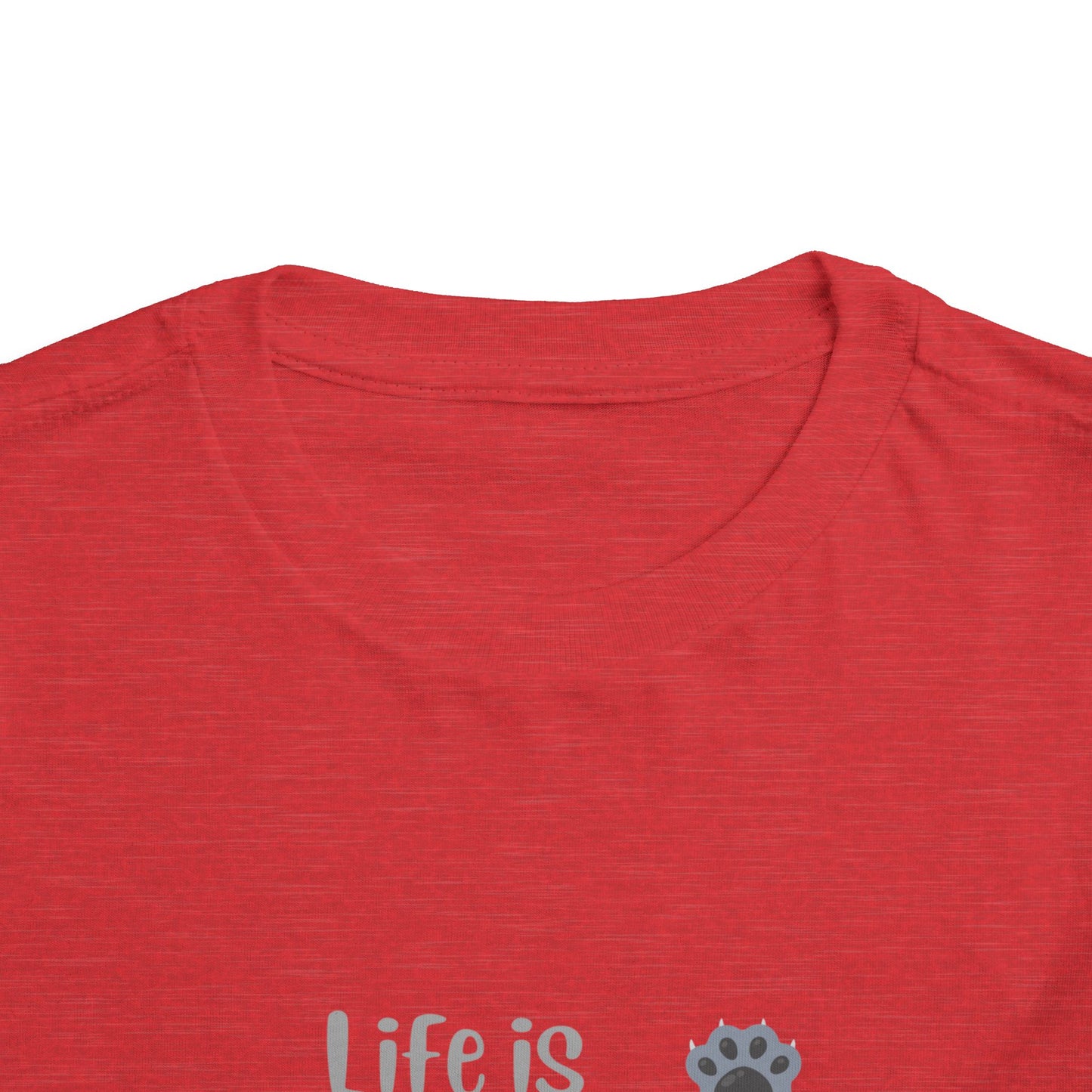 Toddler Cat-Themed Tee - 'Life is Better with a Cat', Kids T-Shirt, Animal Lover Gift, Cute Toddler Outfit, Cat Enthusiast Apparel, [...]