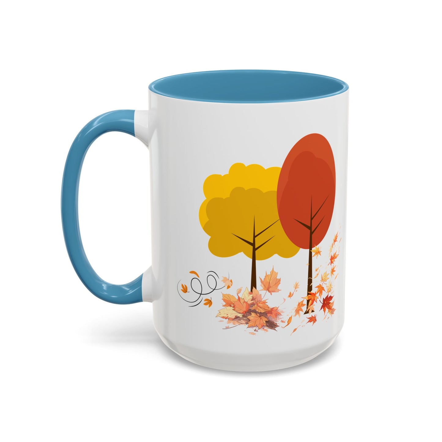 Autumn Leaves Coffee Mug - Cozy Seasonal Drinkware