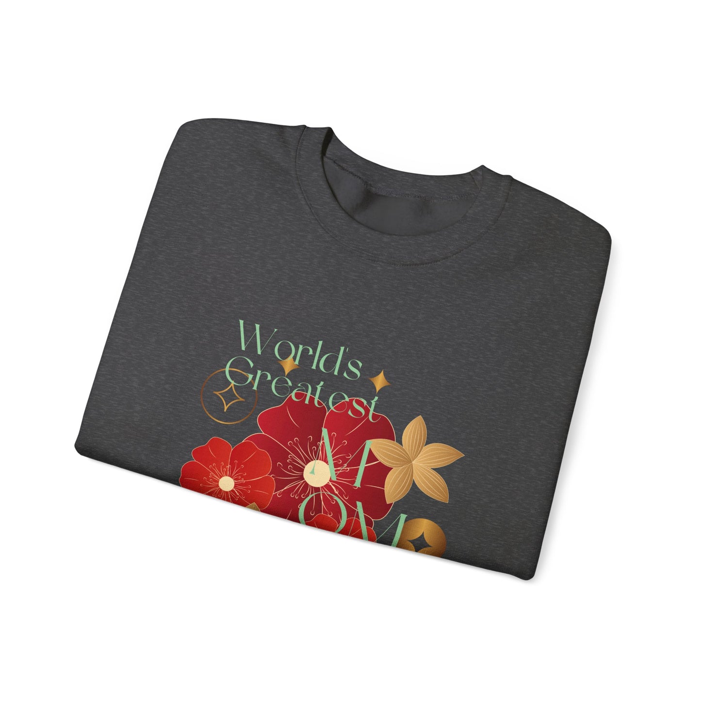 Floral Art Sweatshirt - Cozy Unisex Crewneck for All Occasions, Perfect Gift for Nature Lovers, Spring Vibes, Floral Aesthetic, [...]