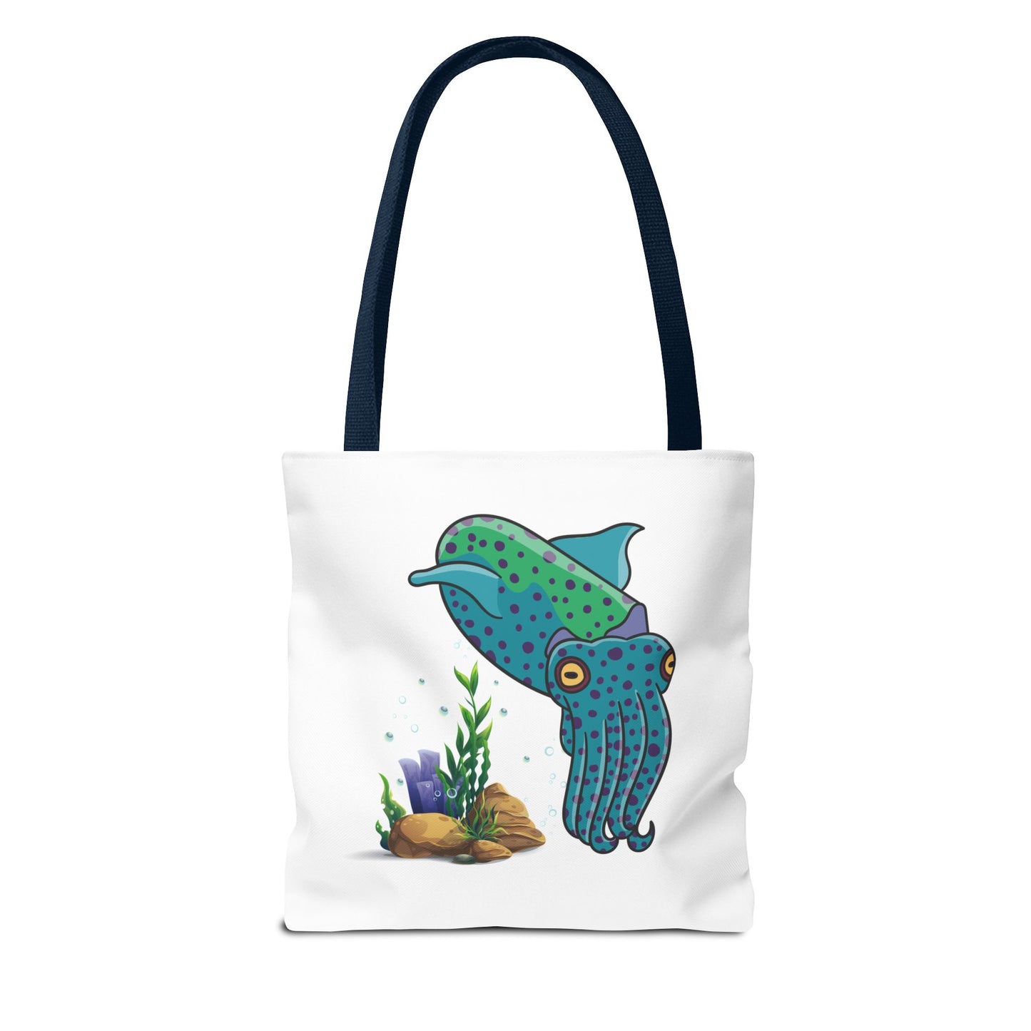 Cute with marine habitat coral and bubbles Tote Bag