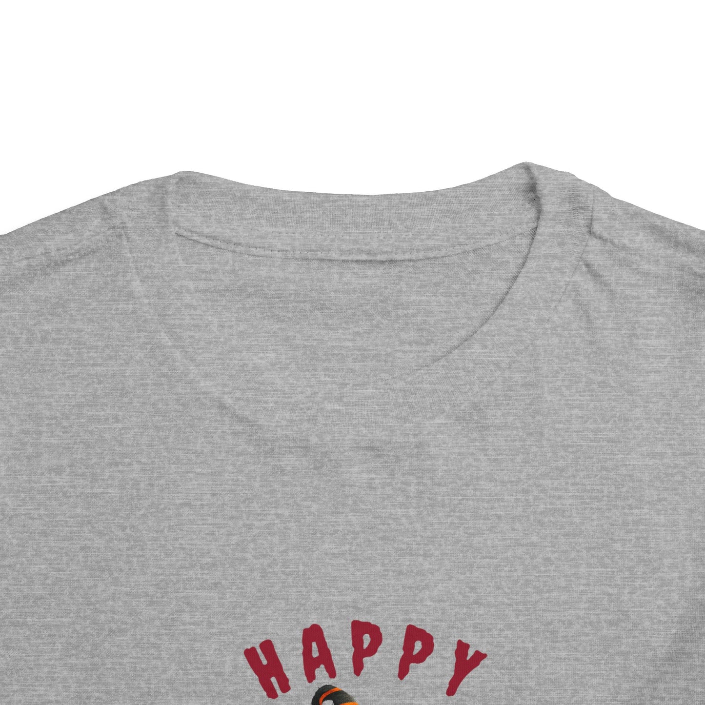 Happy Halloween Toddler Tee, Cute Halloween Shirt, Kids Costume Shirt, Toddler Short Sleeve Top, Halloween Apparel for Kids