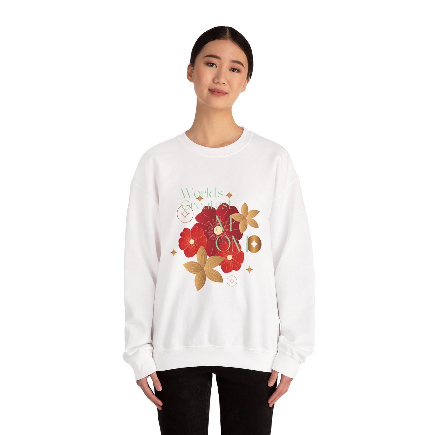 Floral Art Sweatshirt - Cozy Unisex Crewneck for All Occasions, Perfect Gift for Nature Lovers, Spring Vibes, Floral Aesthetic, [...]