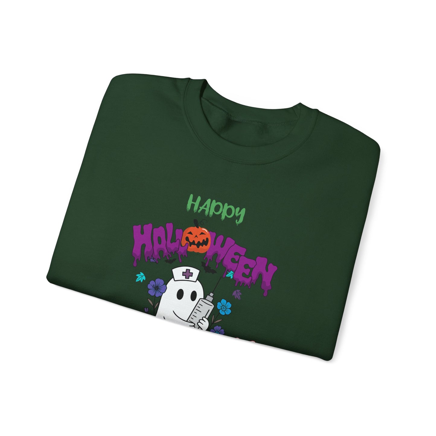 Happy Halloween Nurse Sweatshirt, Unisex Crewneck Sweatshirt for Nurses, Cozy Halloween Apparel, Fall Celebration Clothing, Perfect [...]