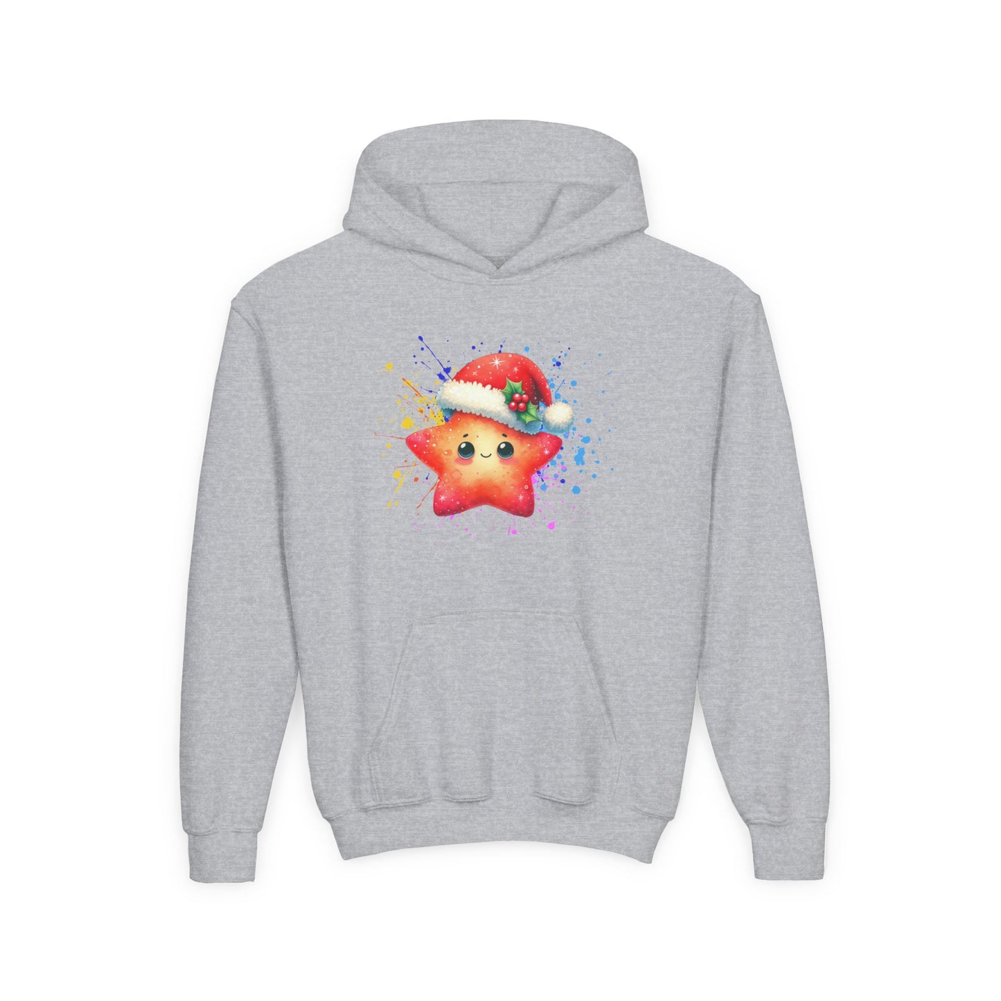 Cute Holiday Star Hoodie for Kids