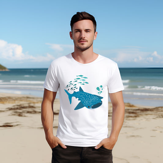 Funny Shark T-Shirt for Ocean Lovers, Great Gift for Birthdays, Summer Fun, Beach Parties, Unique Graphic Tee
