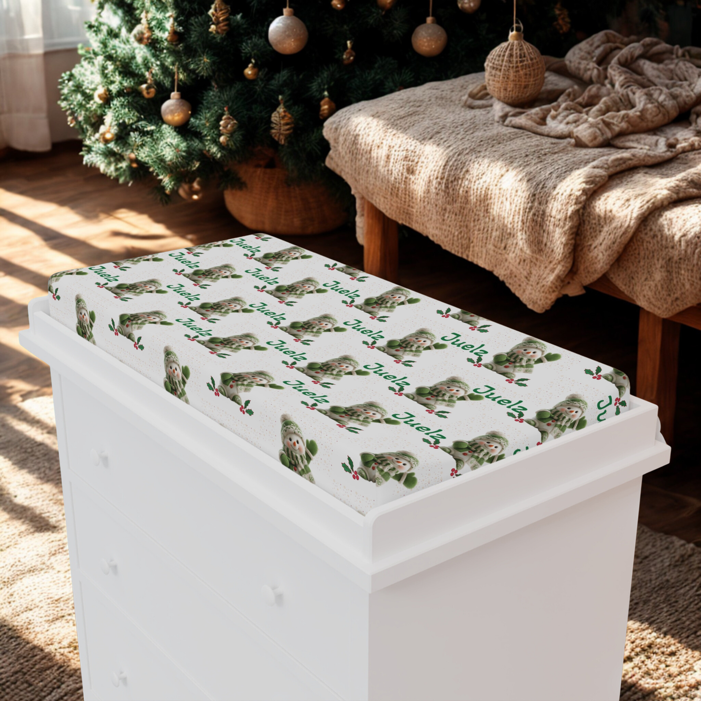 Koala Baby Changing Pad Cover — Personalized Nursery Waterproof Fitted Sheet