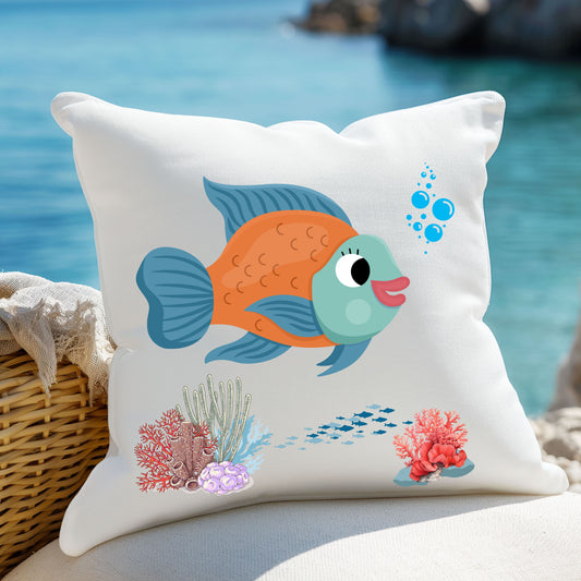 S pun Polyester Square Pillow