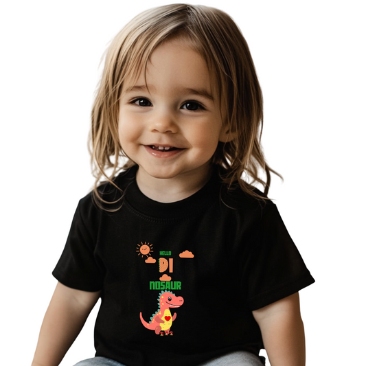 Cute Dinosaur Toddler Tee, Fun Kids Shirt, Playful Children Clothing, Birthday Gift, Summer Outfit, Dinosaur Party Tee