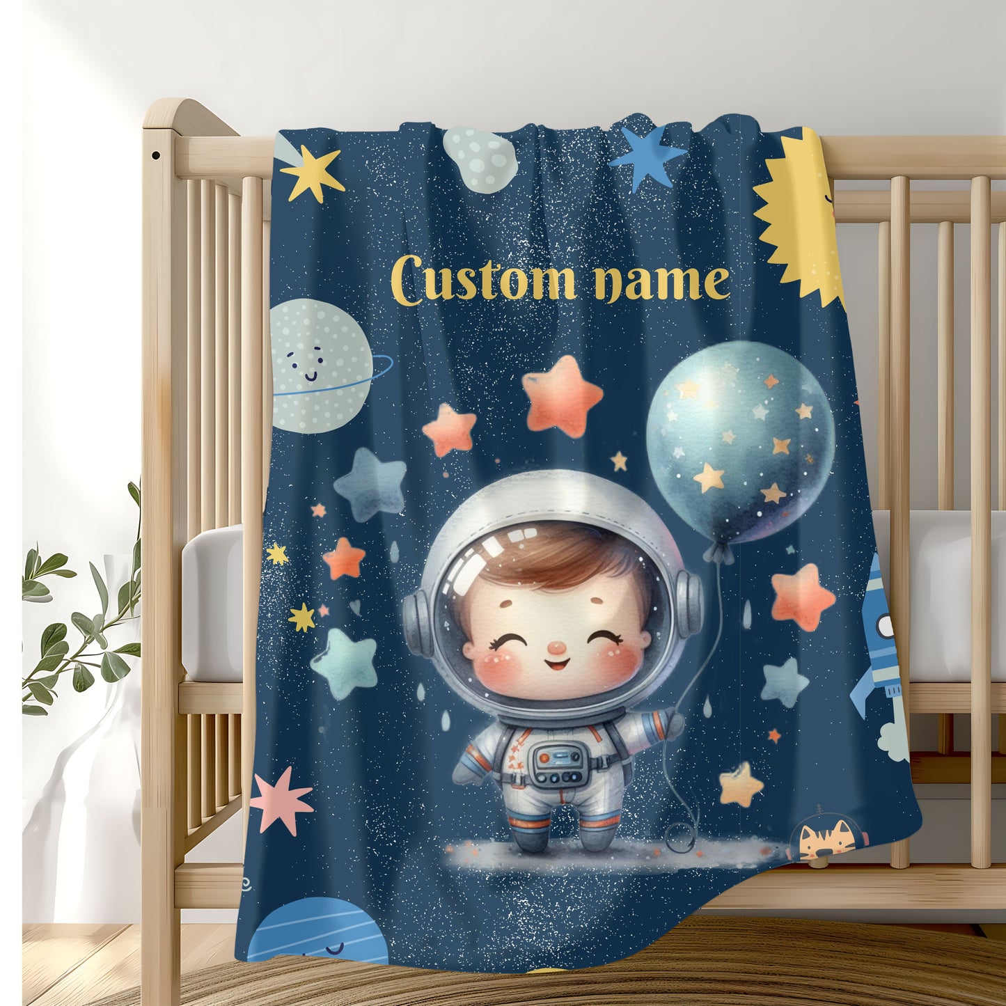 Cosmic Adventure Velveteen Plush Blanket, Soft Kid-Friendly Blanket, Space-Themed Nursery Decor, Cozy Blanket for Kids, Fun Gift for [...]