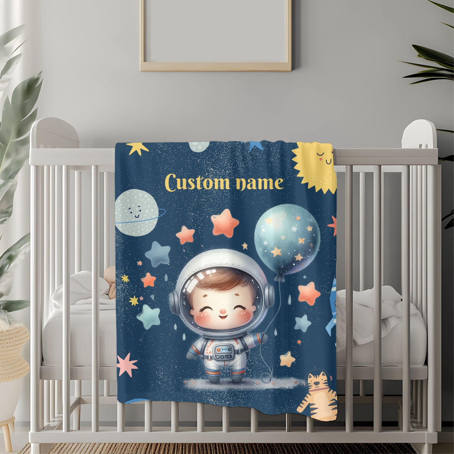 Cosmic Adventure Velveteen Plush Blanket, Soft Kid-Friendly Blanket, Space-Themed Nursery Decor, Cozy Blanket for Kids, Fun Gift for [...]