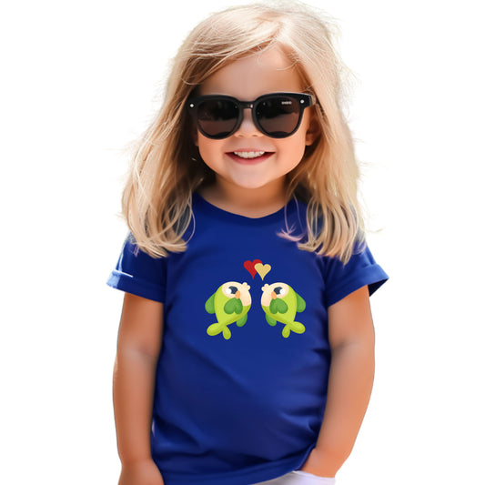 Adorable Toddler Tee with Cute Frog Design, Children's T-Shirt, Birthday Gift, Kids Summer Wear, Playful Shirt