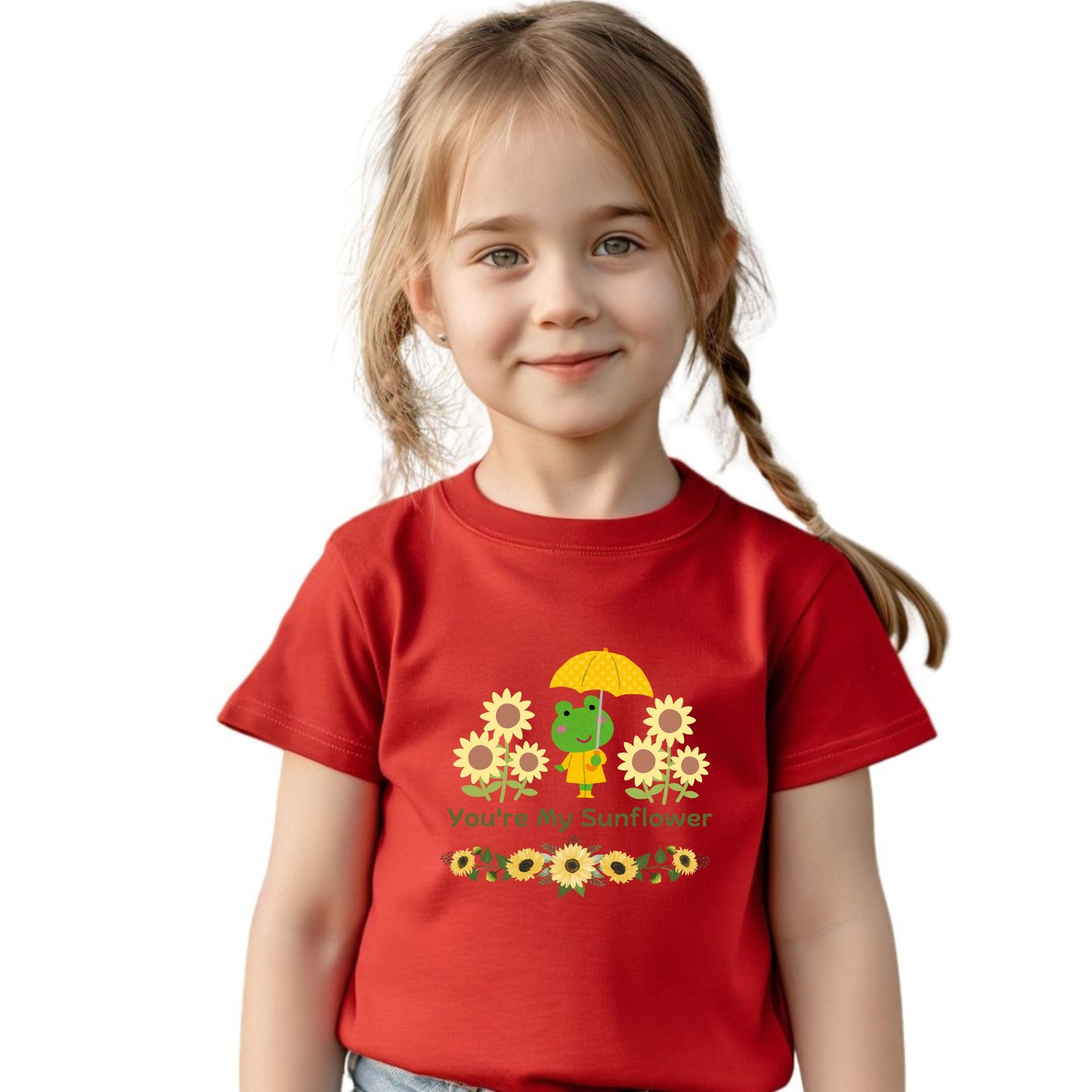 Toddler Sunflower Tee - You're My Sunflower, Cute Kids Shirt, Spring Outfit, Birthday Gift, Nature Lover, Baby Shower Gift